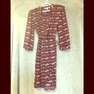 Beautifully designed wrap dress by Forever 21